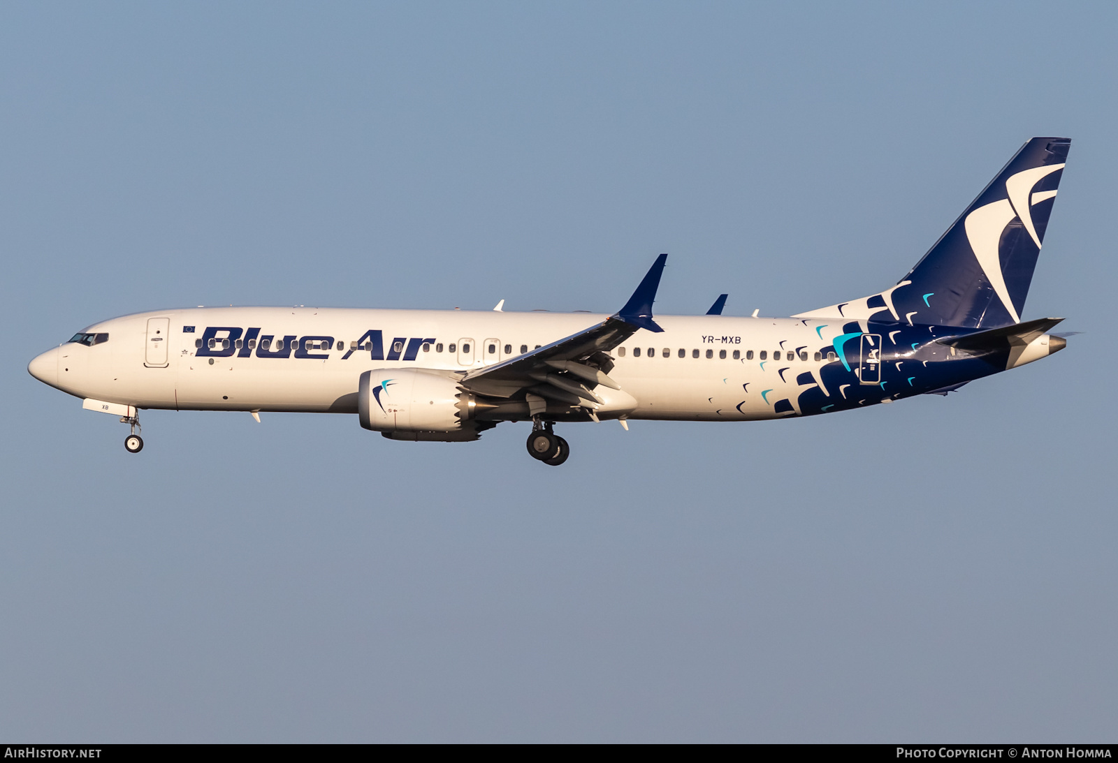 Aircraft Photo of YR-MXB | Boeing 737-8 Max 8 | Blue Air | AirHistory.net #427437