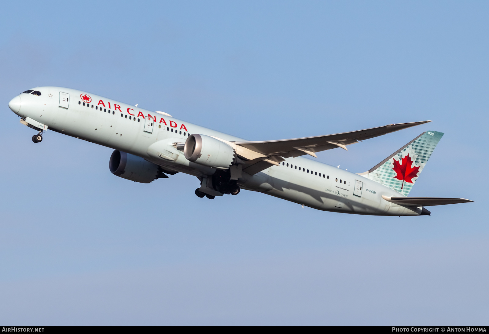 Aircraft Photo of C-FGEI | Boeing 787-9 Dreamliner | Air Canada | AirHistory.net #427438