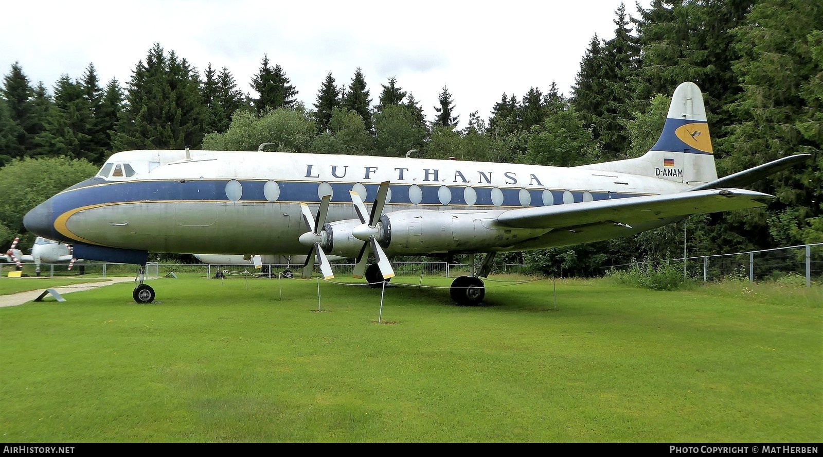 Aircraft Photo of D-ANAM | Vickers 814 Viscount | Lufthansa | AirHistory.net #427448