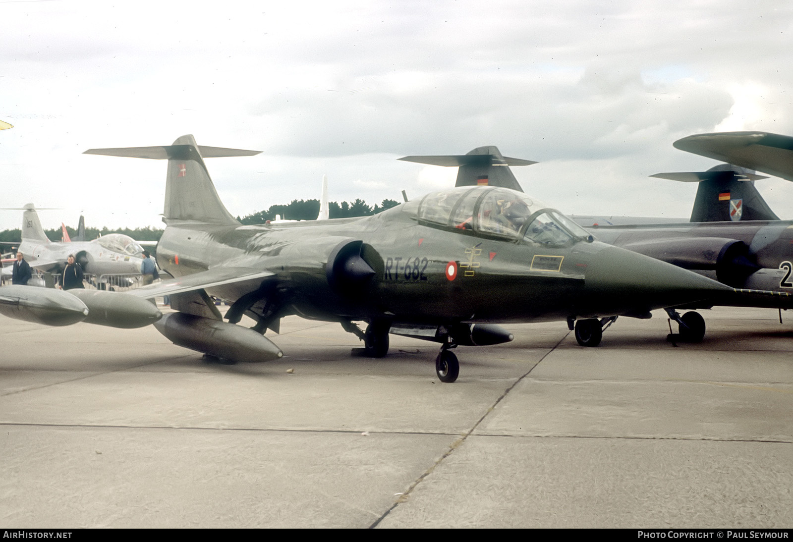 Aircraft Photo of RT-682 | Lockheed TF-104G Starfighter | Denmark - Air Force | AirHistory.net #427453