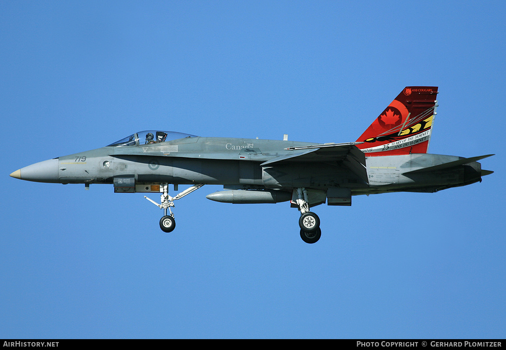 Aircraft Photo of 188719 | McDonnell Douglas CF-188 Hornet | Canada - Air Force | AirHistory.net #427454