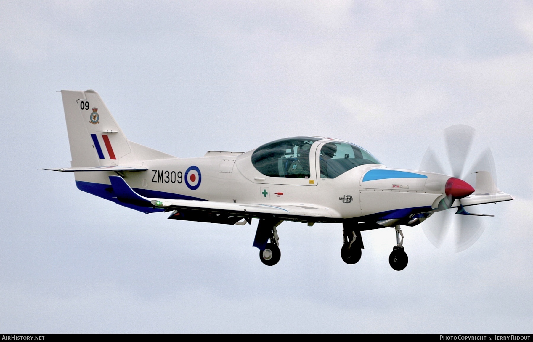 Aircraft Photo of ZM309 | Grob G-120TP Prefect T1 | UK - Air Force | AirHistory.net #427456