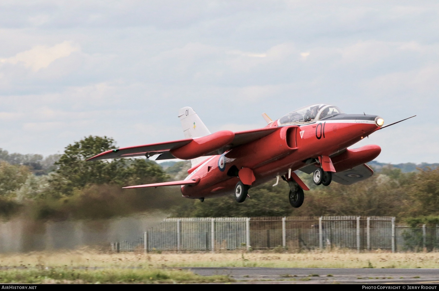 Aircraft Photo of G-RORI / XR538 | Folland Fo.144 Gnat T.1 | UK - Air Force | AirHistory.net #427460