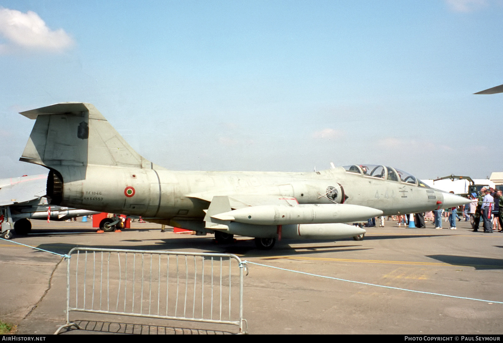 Aircraft Photo of MM54553 | Lockheed TF-104G Starfighter | Italy - Air Force | AirHistory.net #427468