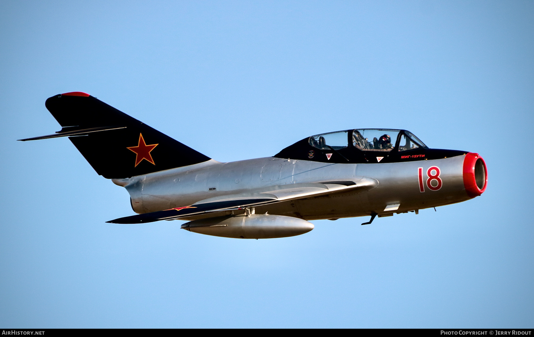 Aircraft Photo of N104CJ / 18 red | PZL-Mielec SBLim-2 (MiG-15UTI) | Soviet Union - Air Force | AirHistory.net #427475