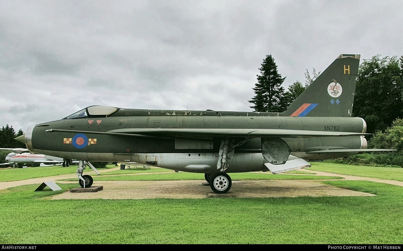 Aircraft Photo of XN782 | English Electric Lightning F2A | UK - Air Force | AirHistory.net #427483