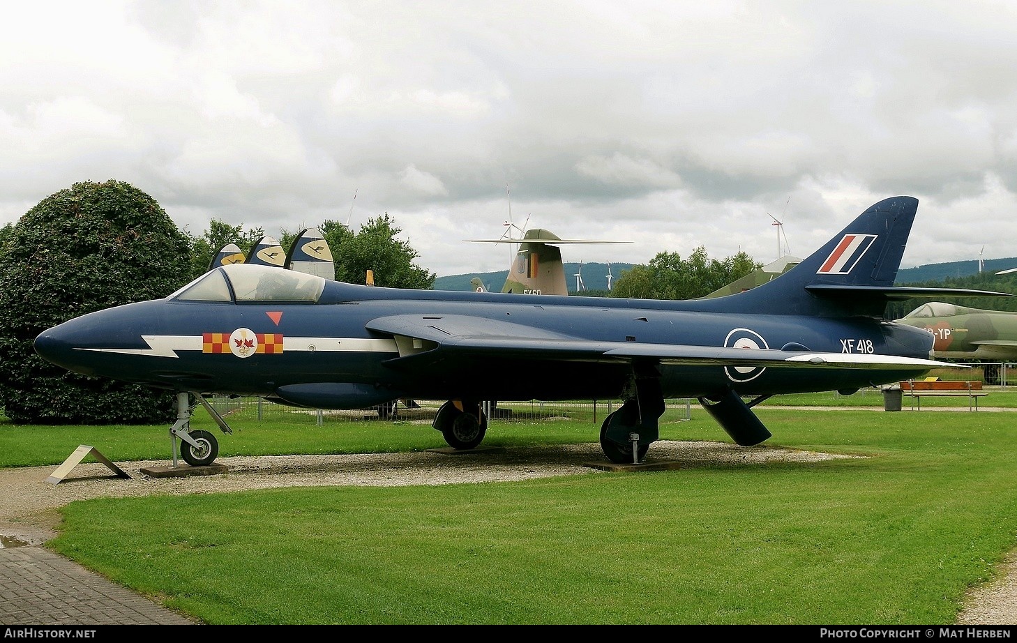 Aircraft Photo of XF418 | Hawker Hunter F6A | UK - Air Force | AirHistory.net #427484