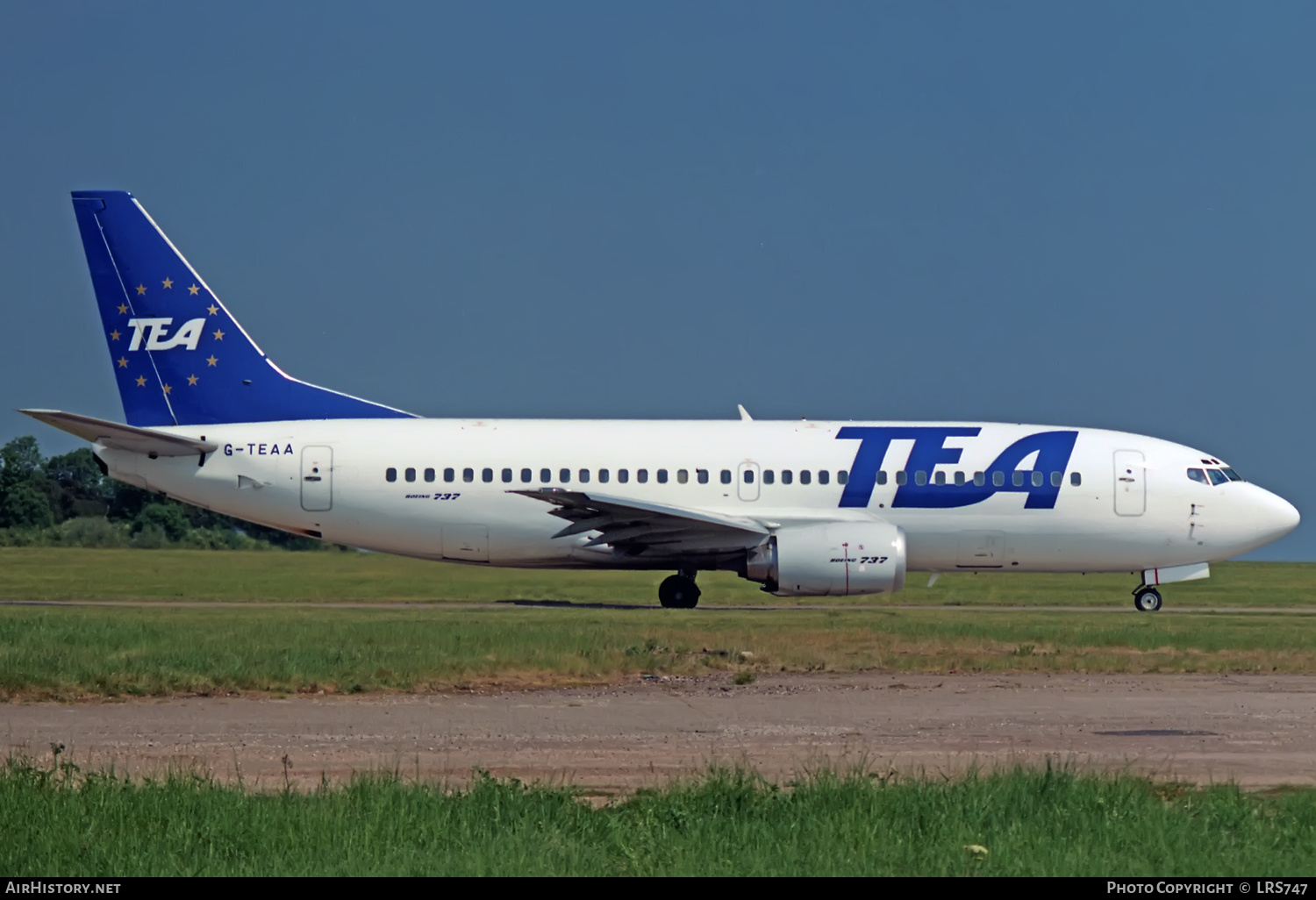 Aircraft Photo of G-TEAA | Boeing 737-3Y0 | TEA - Trans European Airways | AirHistory.net #427487