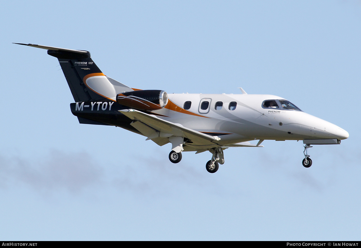 Aircraft Photo of M-YTOY | Embraer EMB-500 Phenom 100 | AirHistory.net #427501