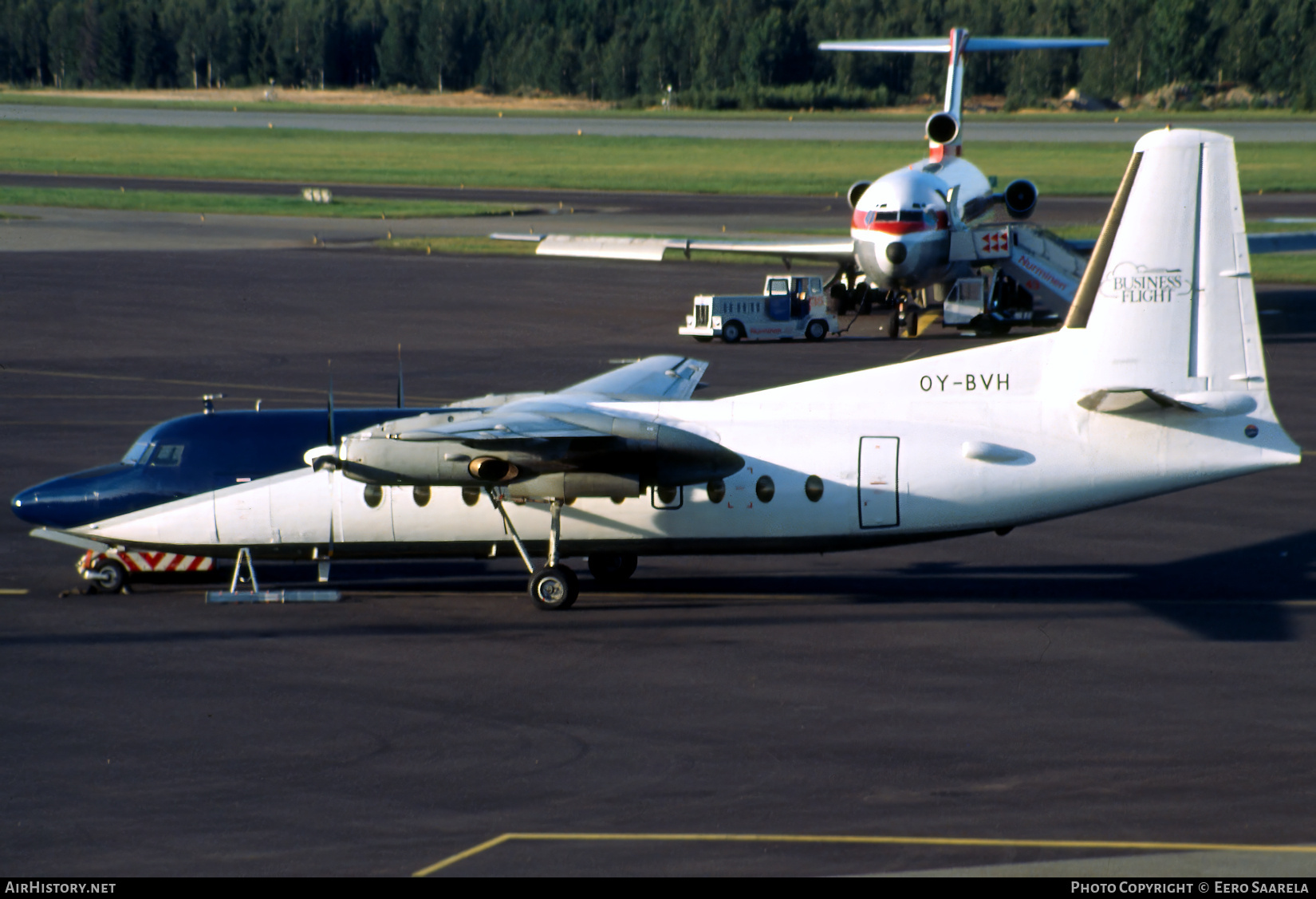 Aircraft Photo of OY-BVH | Fokker F27-200 Friendship | Business Flight | AirHistory.net #427523