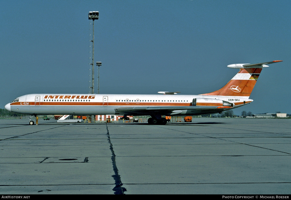 Aircraft Photo of DDR-SEU | Ilyushin Il-62M | Interflug | AirHistory.net #427526