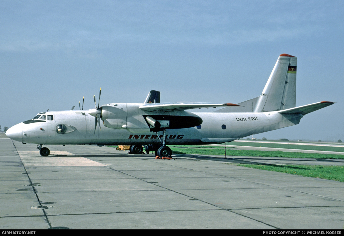 Aircraft Photo of DDR-SBK | Antonov An-26T | Interflug | AirHistory.net #427532