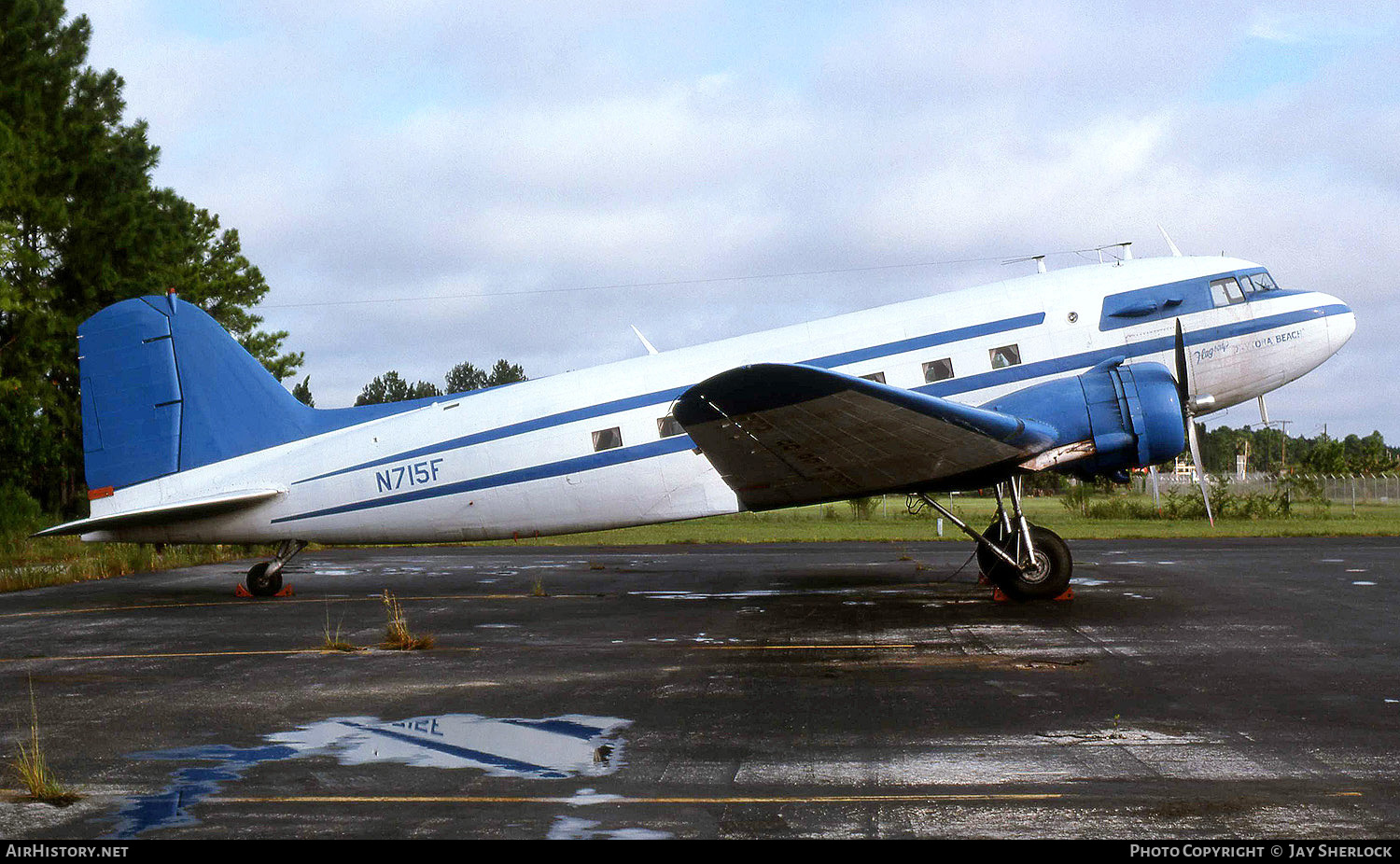Aircraft Photo of N715F | Douglas DST-406 | AirHistory.net #427534