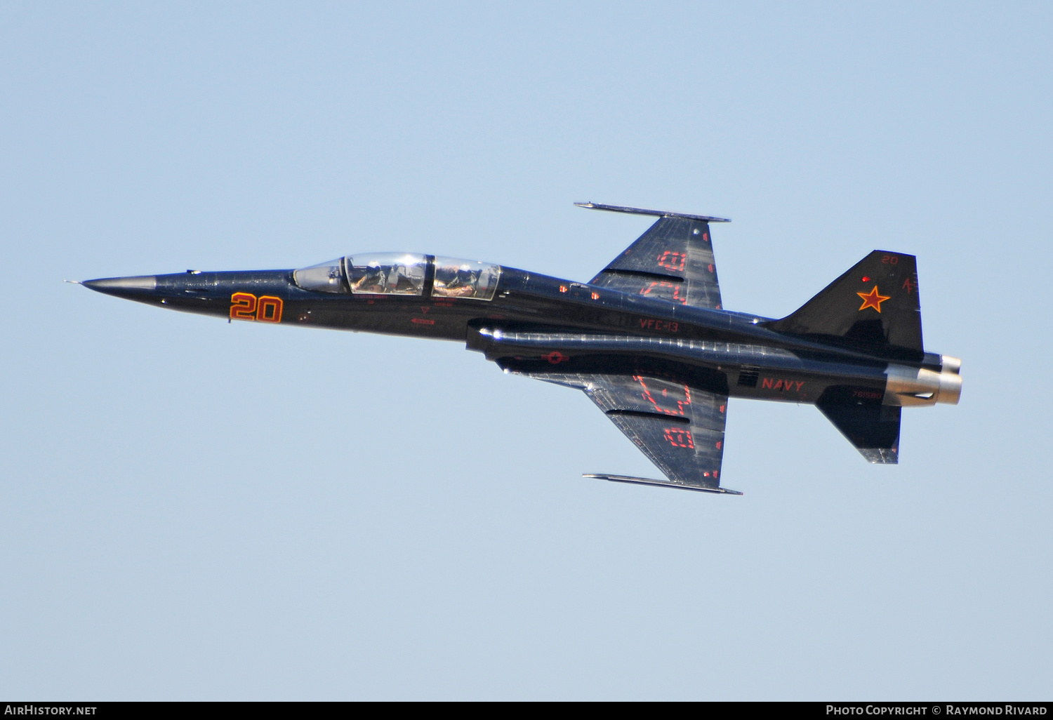 Aircraft Photo of 761580 | Northrop F-5F Tiger II | USA - Navy | AirHistory.net #427542