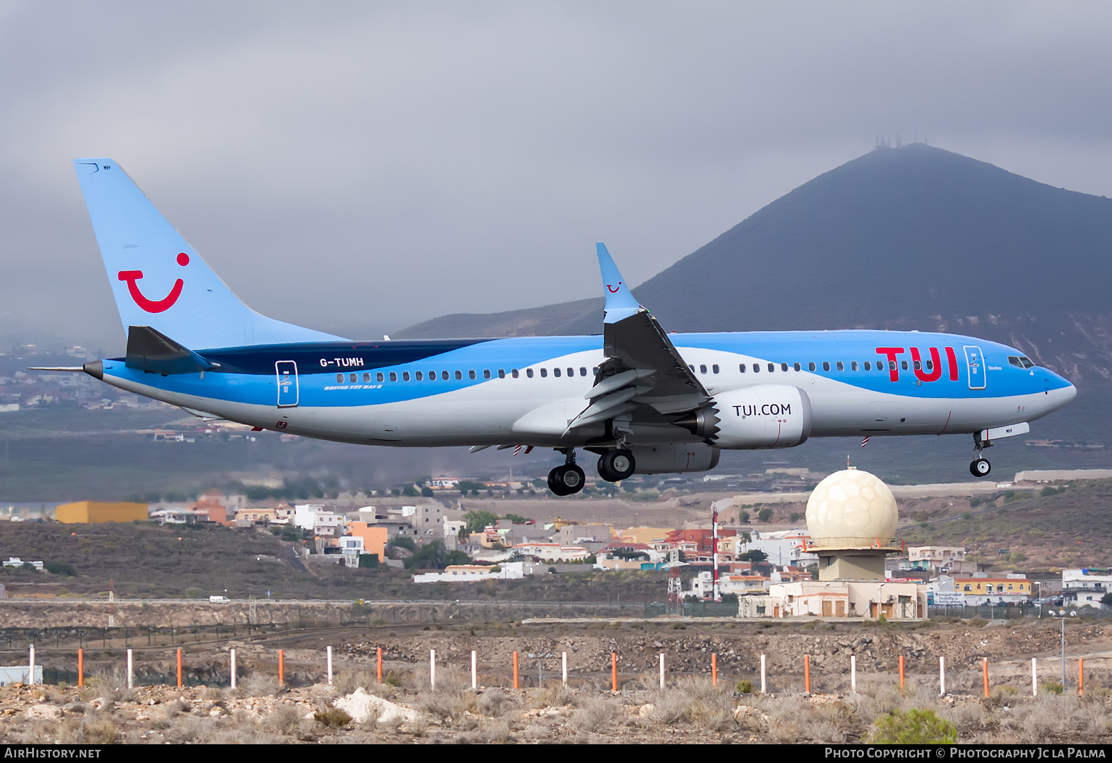 Aircraft Photo of G-TUMH | Boeing 737-8 Max 8 | TUI | AirHistory.net #427543