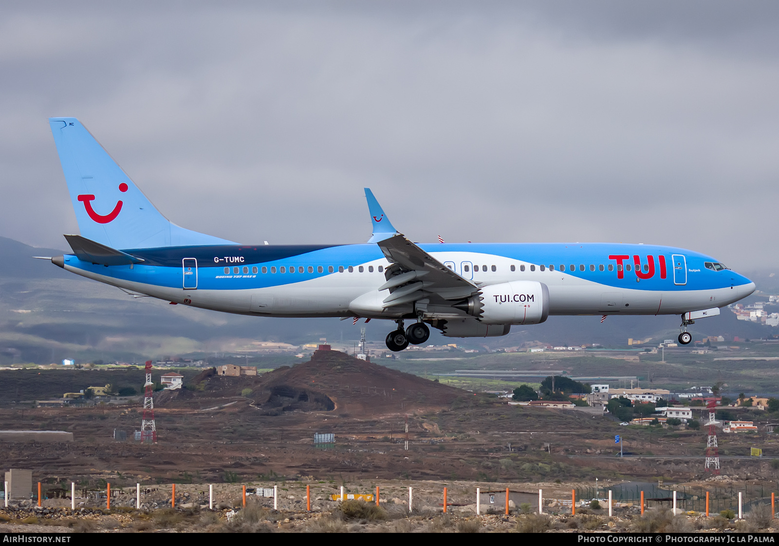 Aircraft Photo of G-TUMC | Boeing 737-8 Max 8 | TUI | AirHistory.net #427560