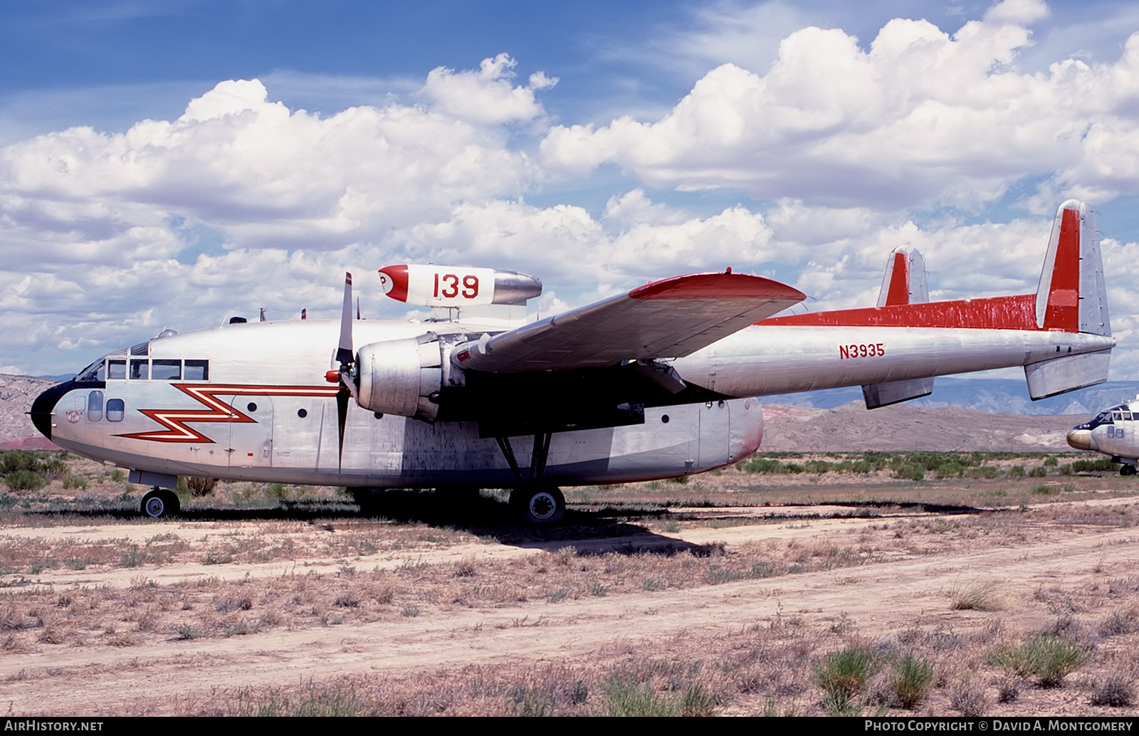 Aircraft Photo of N3935 | Fairchild C-119G(AT) Flying Boxcar | Hawkins & Powers Aviation | AirHistory.net #427565