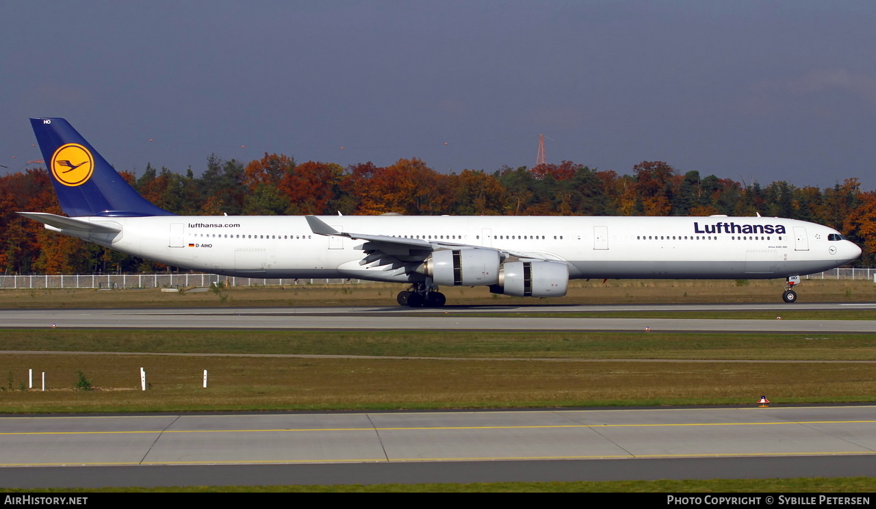 Aircraft Photo of D-AIHO | Airbus A340-642 | Lufthansa | AirHistory.net #427586