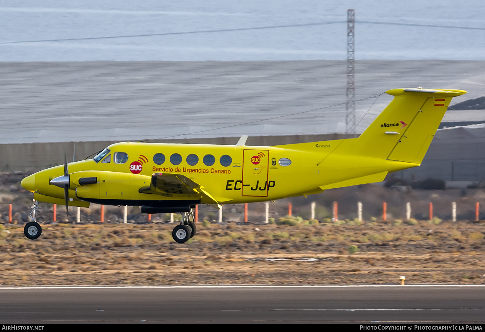 Aircraft Photo of EC-JJP | Beech 200 Super King Air | Servicio de Urgencias Canario - SUC | AirHistory.net #427597