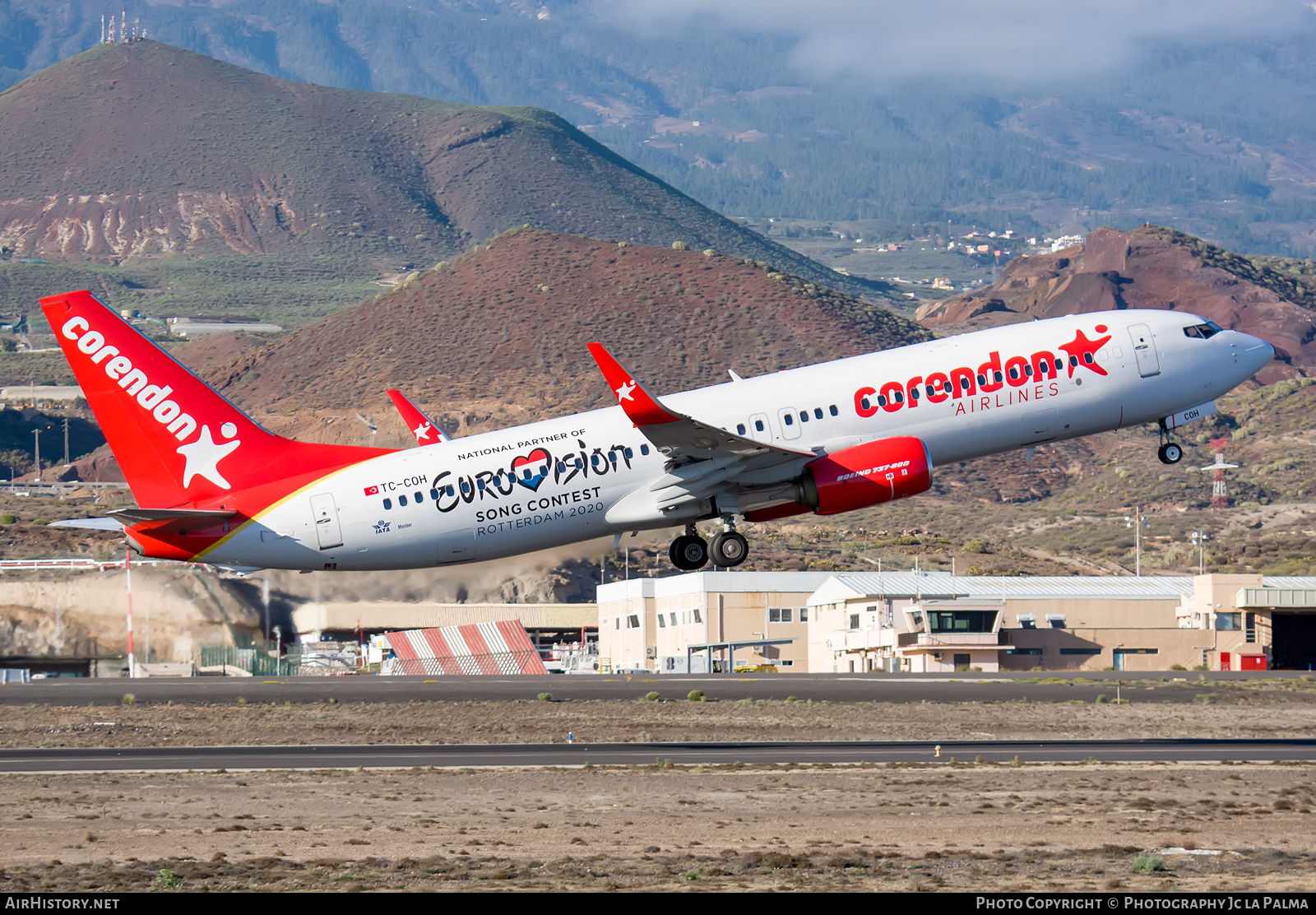 Aircraft Photo of TC-COH | Boeing 737-8EH | Corendon Airlines | AirHistory.net #427602