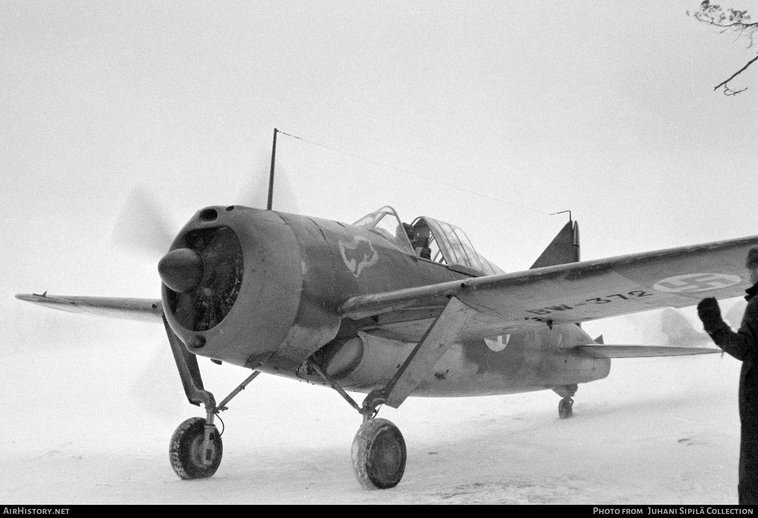 Aircraft Photo of BW-372 | Brewster B-239 Buffalo | Finland - Air Force | AirHistory.net #427604
