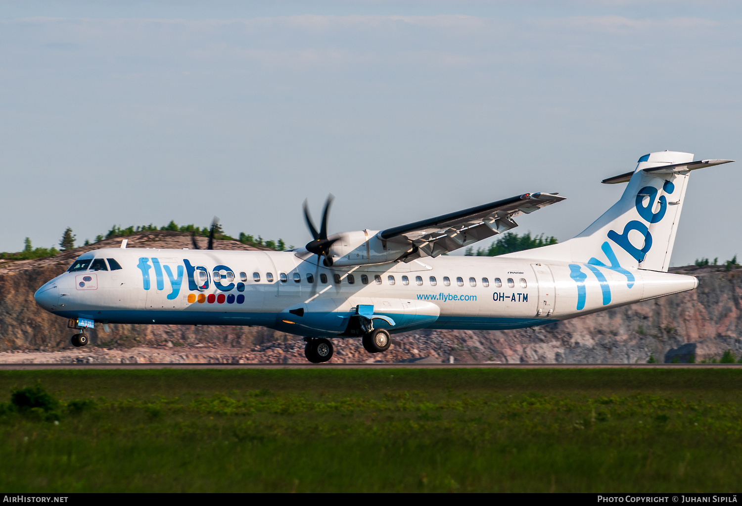 Aircraft Photo of OH-ATM | ATR ATR-72-500 (ATR-72-212A) | Flybe | AirHistory.net #427606