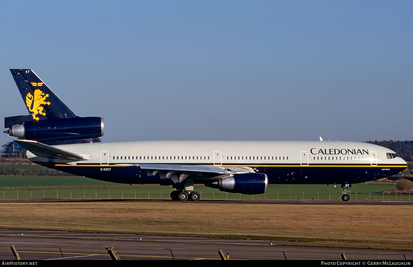Aircraft Photo of G-GOKT | McDonnell Douglas DC-10-30 | Caledonian Airways | AirHistory.net #427608
