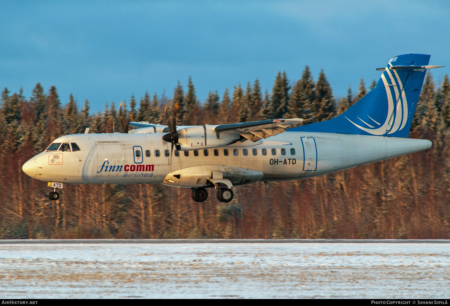 Aircraft Photo of OH-ATD | ATR ATR-42-500 | Finncomm Airlines | AirHistory.net #427612