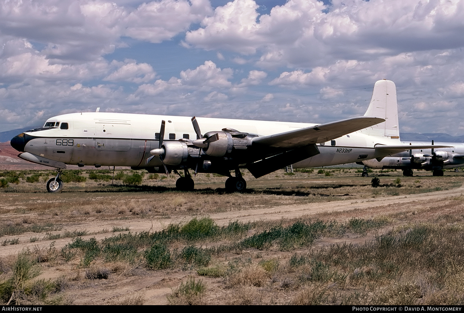 Aircraft Photo of N233HP | Douglas C-118A Liftmaster (DC-6A) | Hawkins & Powers Aviation | AirHistory.net #427620