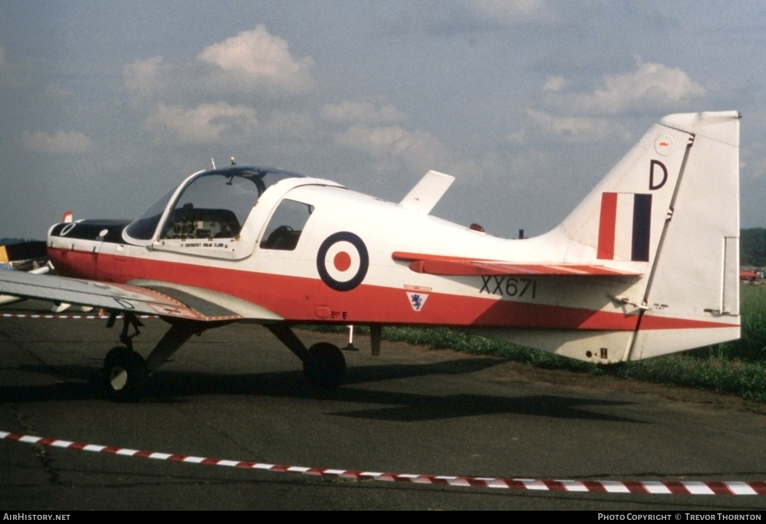 Aircraft Photo of XX671 | Scottish Aviation Bulldog T1 | UK - Air Force | AirHistory.net #427627
