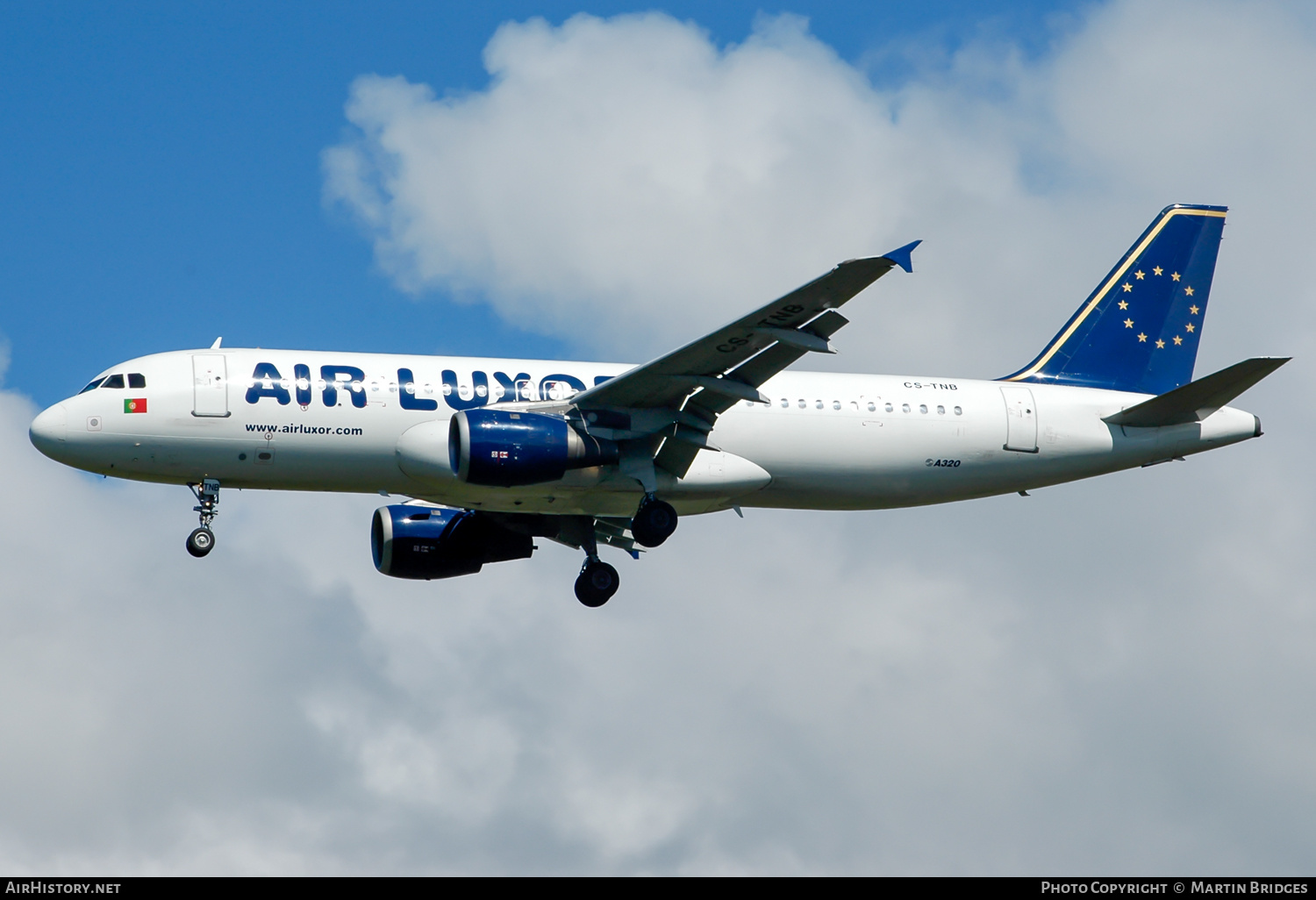 Aircraft Photo of CS-TNB | Airbus A320-211 | Air Luxor | AirHistory.net #427669