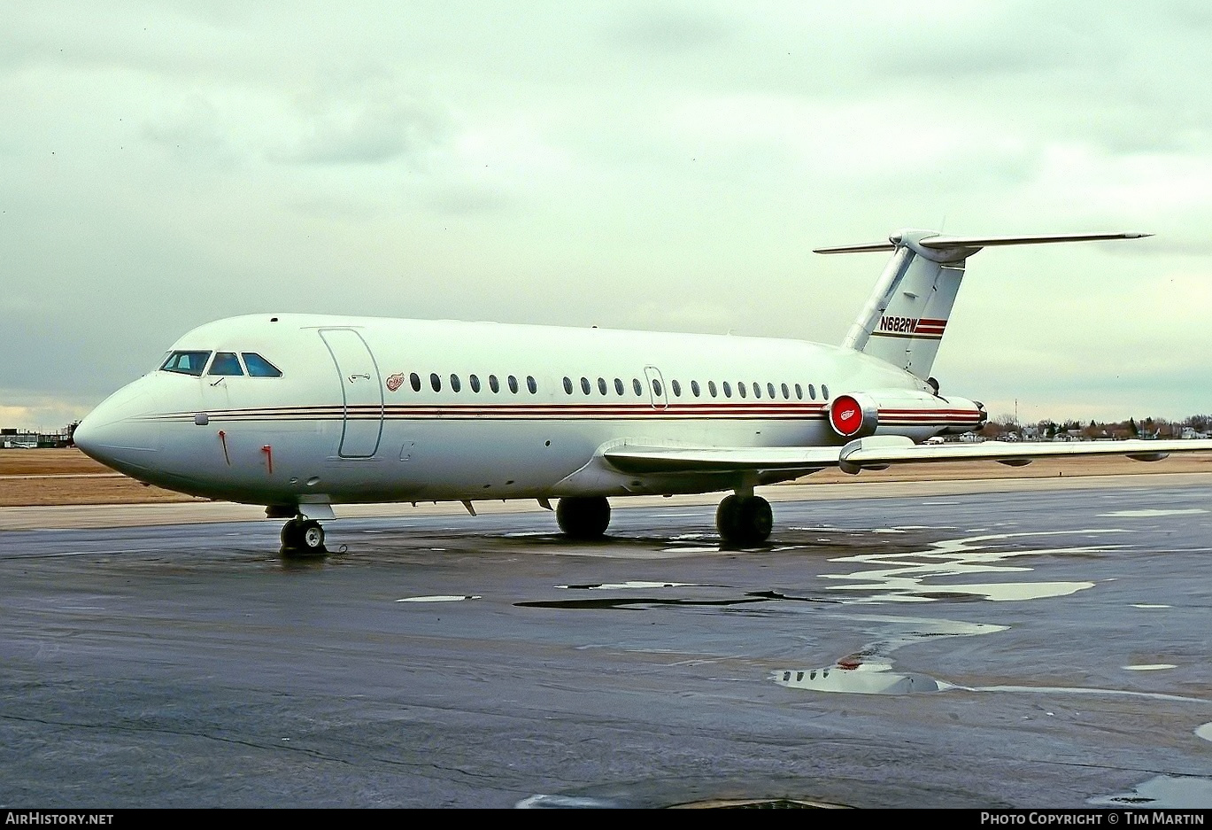 Aircraft Photo of N682RW | BAC 111-401AK One-Eleven | Detroit Red Wings/Tigers | AirHistory.net #427677