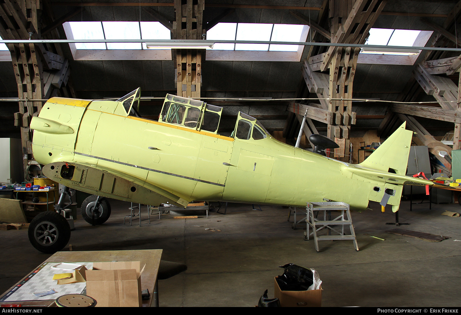 Aircraft Photo of 31-310 | North American AT-16 Harvard II | Denmark - Air Force | AirHistory.net #427711