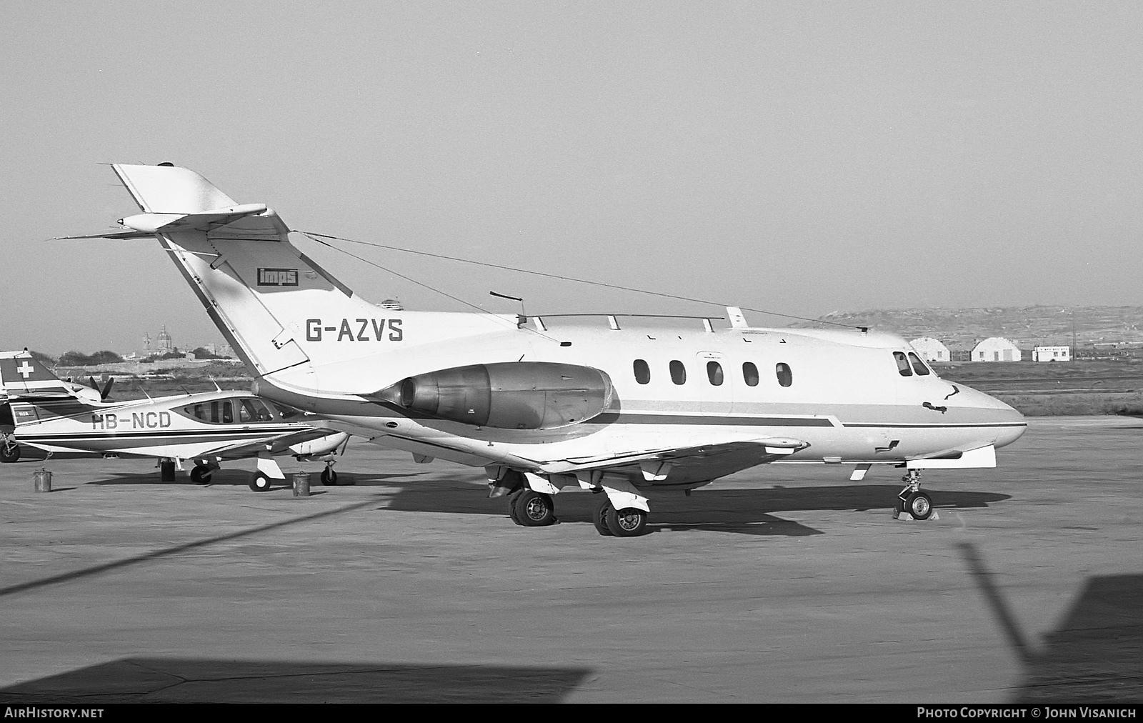 Aircraft Photo of G-AZVS | Hawker Siddeley HS-125-3B | AirHistory.net #427722