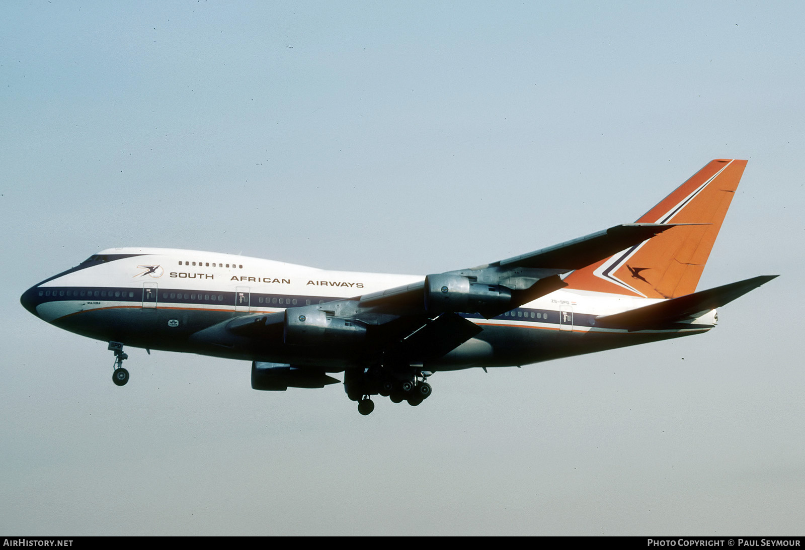 Aircraft Photo of ZS-SPD | Boeing 747SP-44 | South African Airways - Suid-Afrikaanse Lugdiens | AirHistory.net #427741