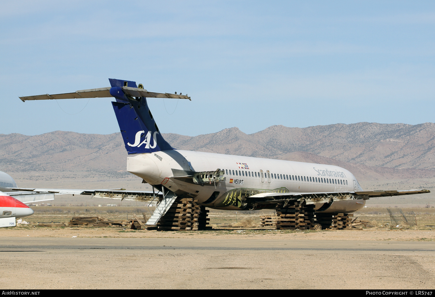 Aircraft Photo of N511PT | McDonnell Douglas MD-87 (DC-9-87) | Scandinavian Airlines - SAS | AirHistory.net #427756