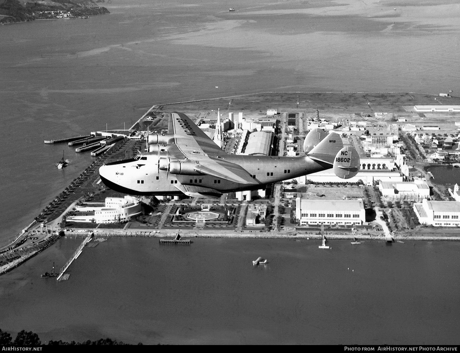 Aircraft Photo of NC18602 | Boeing 314 | Pan American Airways System - PAA | AirHistory.net #427770