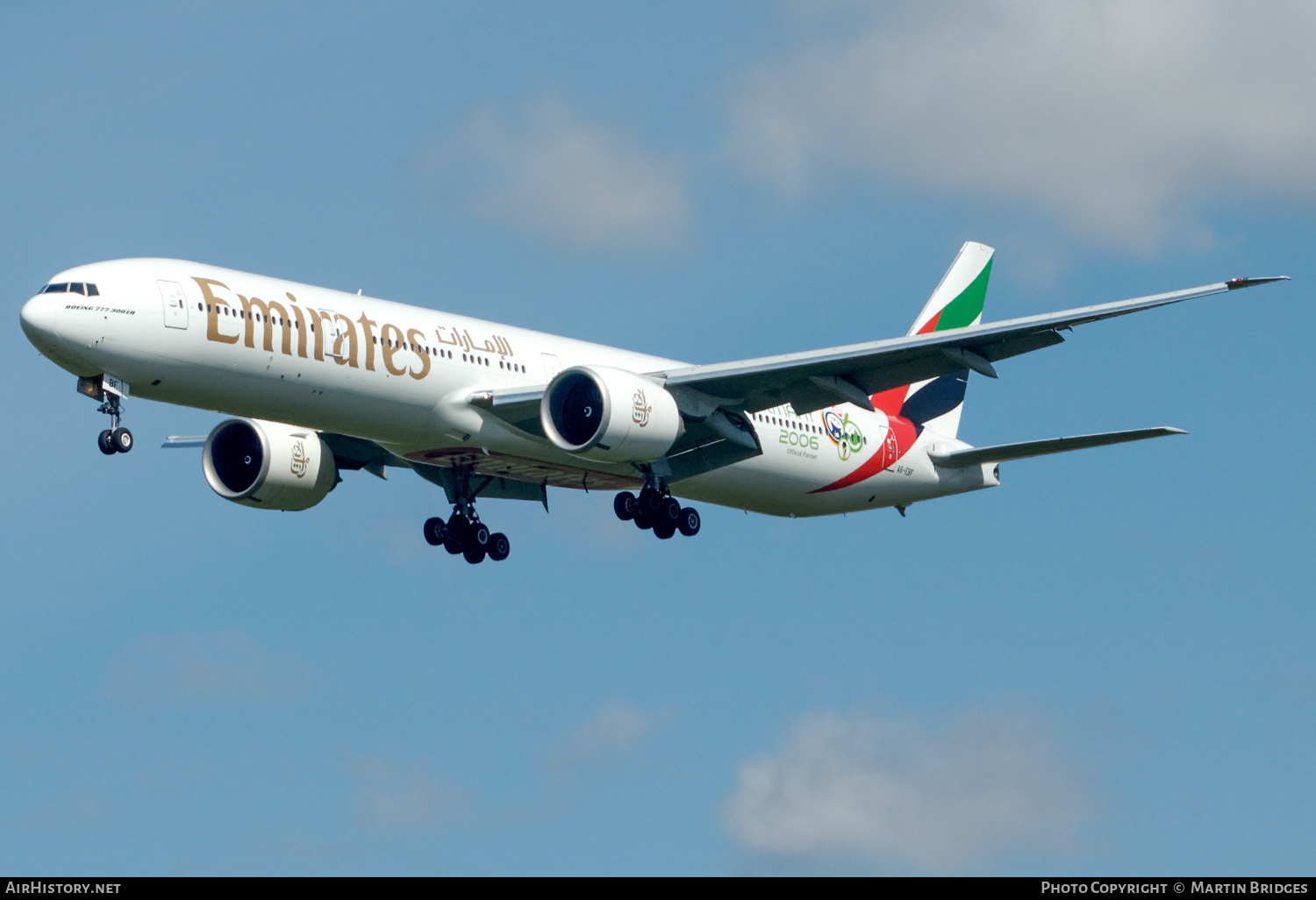 Aircraft Photo of A6-EBF | Boeing 777-31H/ER | Emirates | AirHistory.net #427771