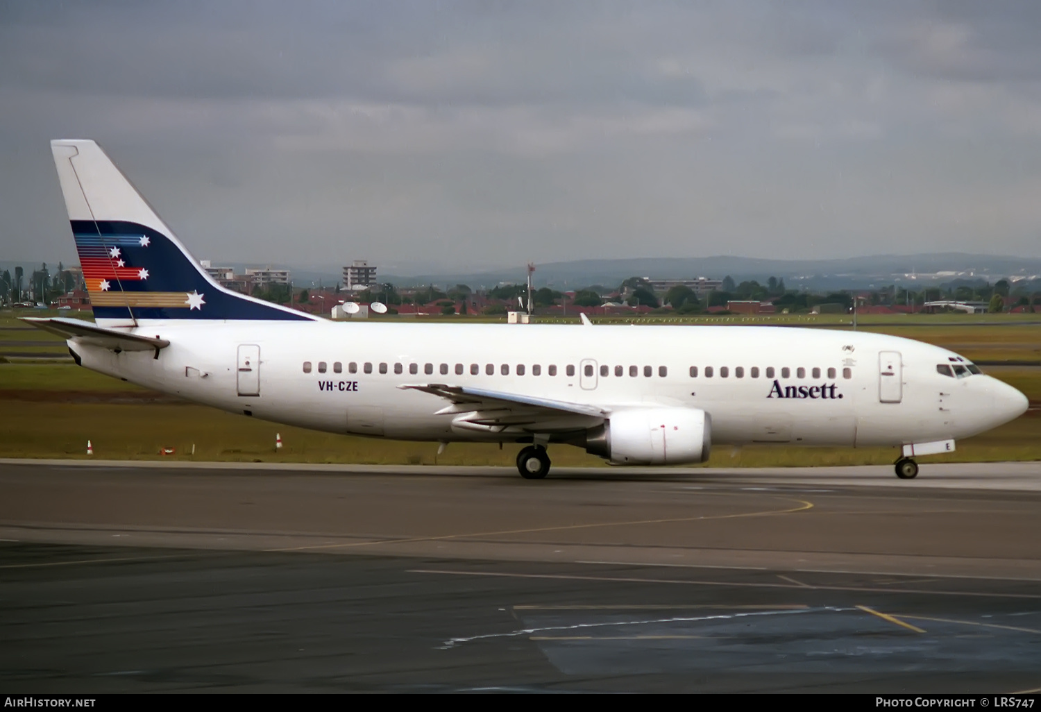 Aircraft Photo of VH-CZE | Boeing 737-377 | Ansett | AirHistory.net #427801