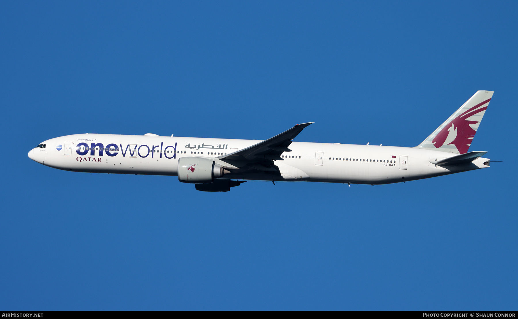 Aircraft Photo of A7-BAA | Boeing 777-3DZ/ER | Qatar Airways | AirHistory.net #427802