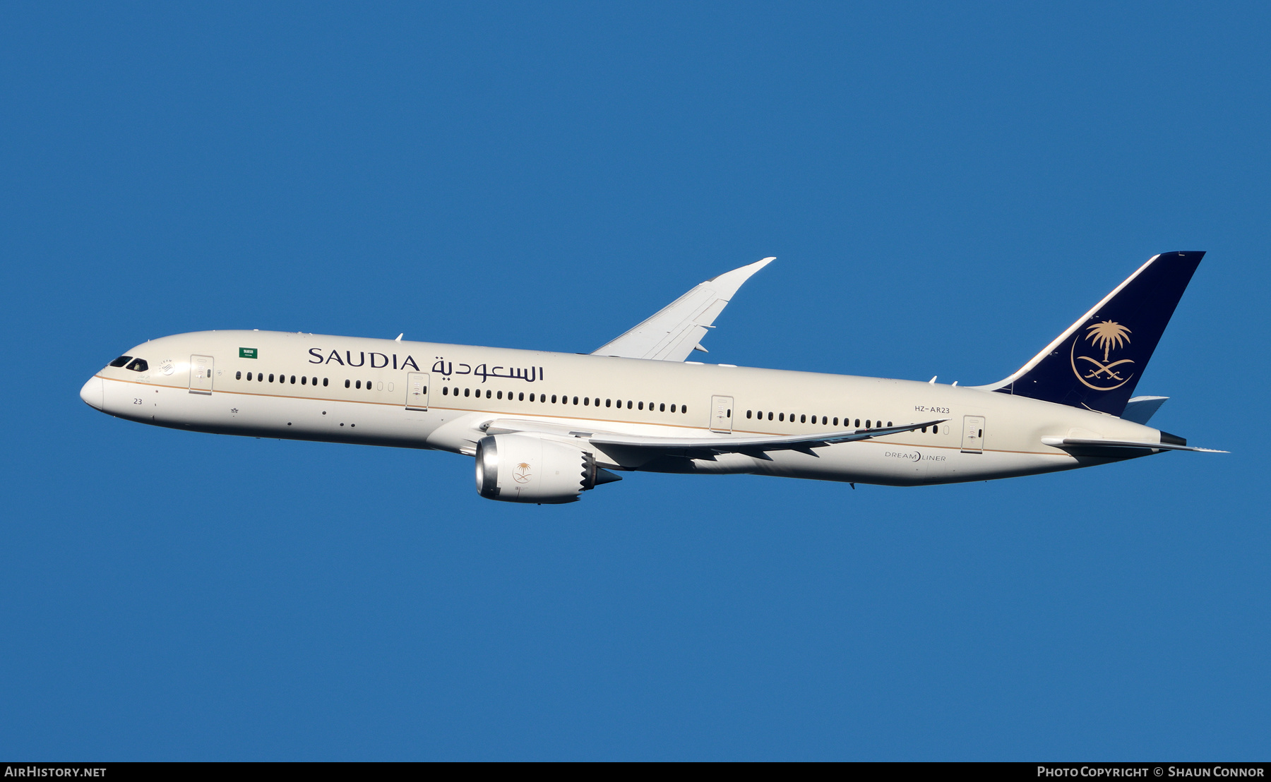 Aircraft Photo of HZ-AR23 | Boeing 787-9 Dreamliner | Saudia - Saudi Arabian Airlines | AirHistory.net #427804