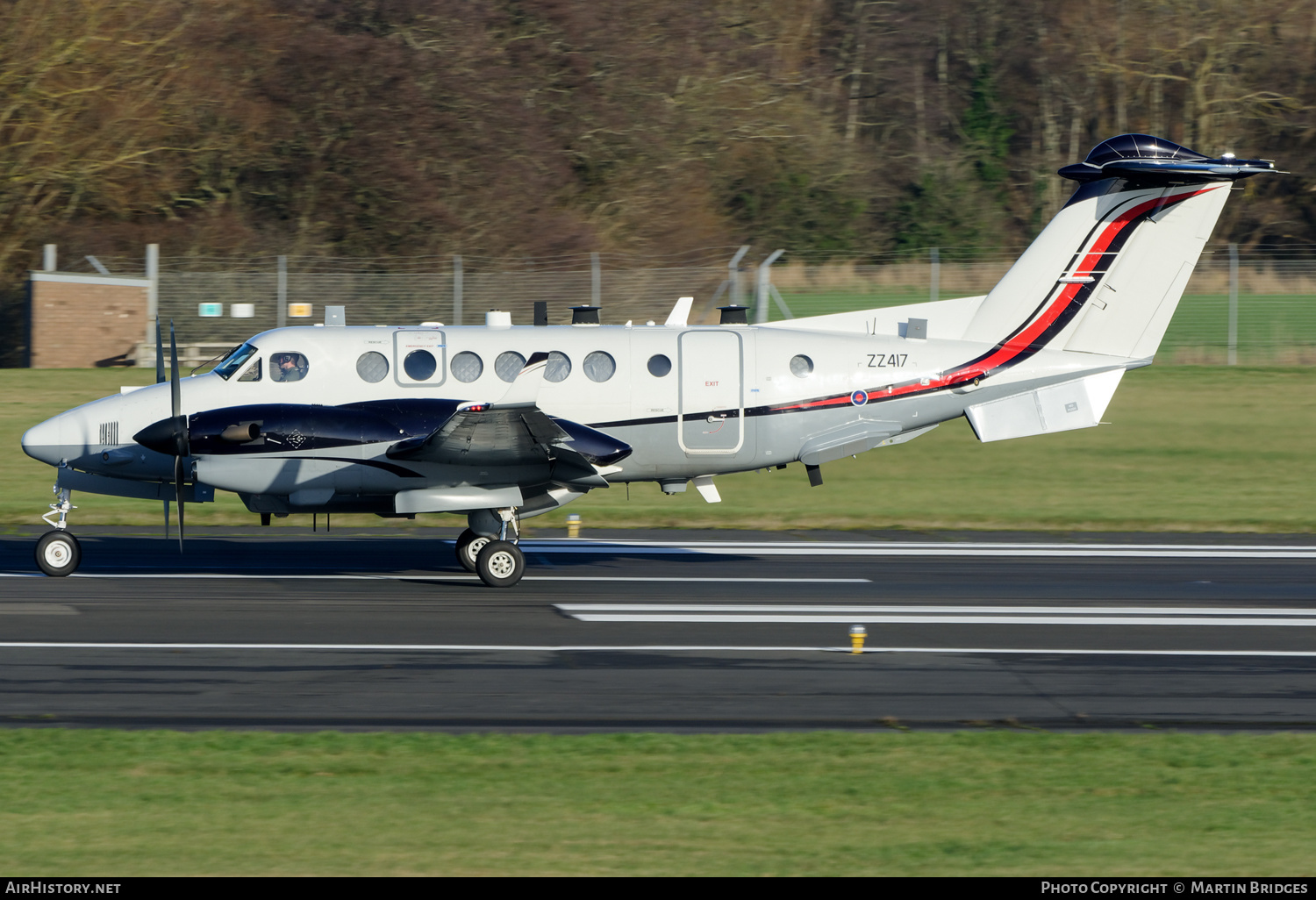 Aircraft Photo of ZZ417 | Hawker Beechcraft 350CER Shadow R1 (300C) | UK - Air Force | AirHistory.net #427824