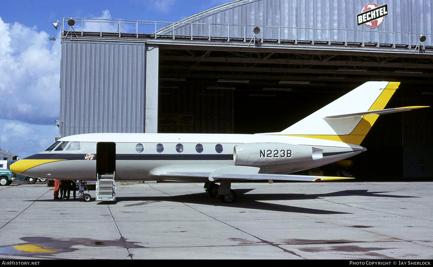 Aircraft Photo of N223B | Dassault Falcon 20 | Bechtel Corporation | AirHistory.net #427826