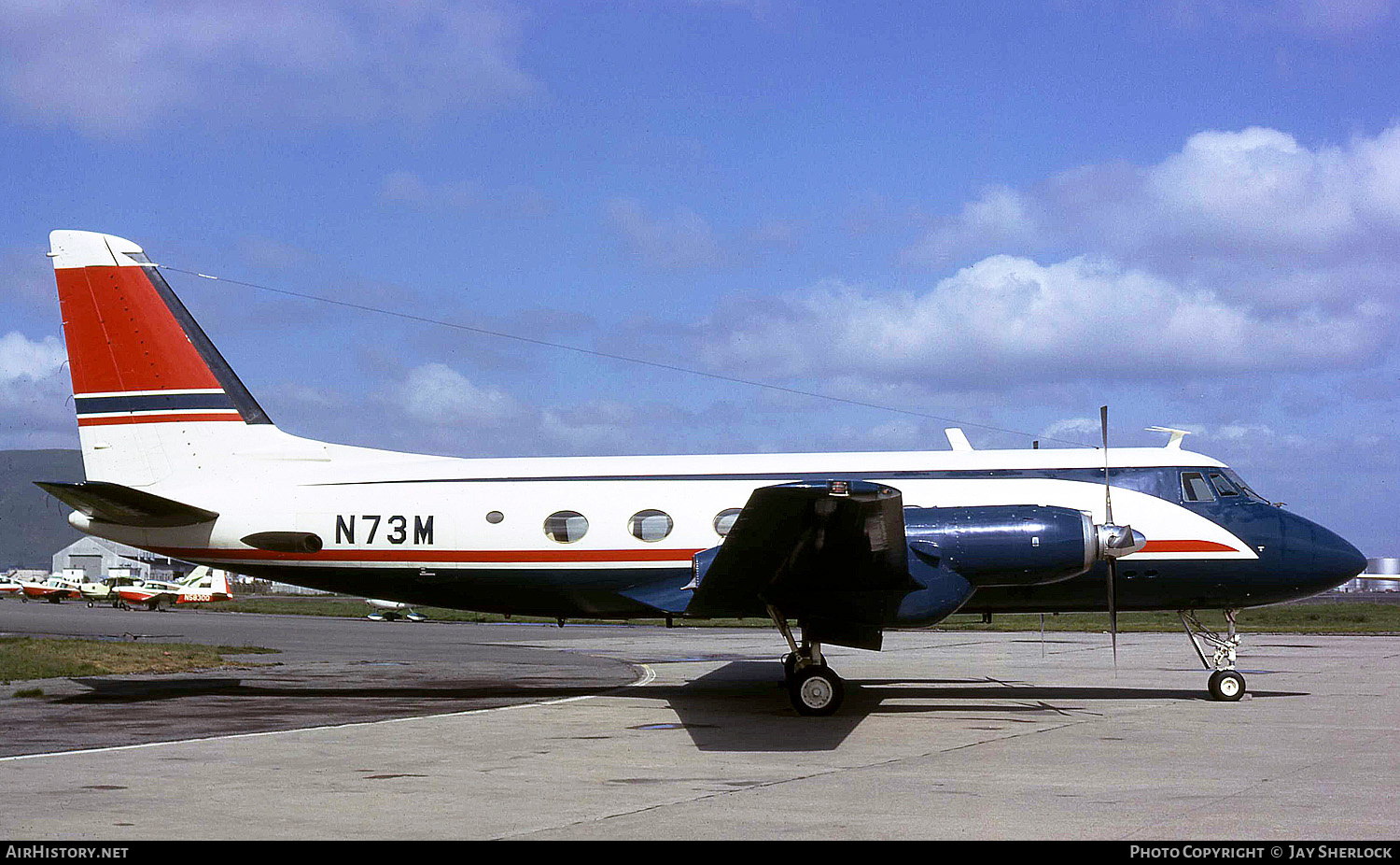 Aircraft Photo of N73M | Grumman G-159 Gulfstream I | AirHistory.net #427829