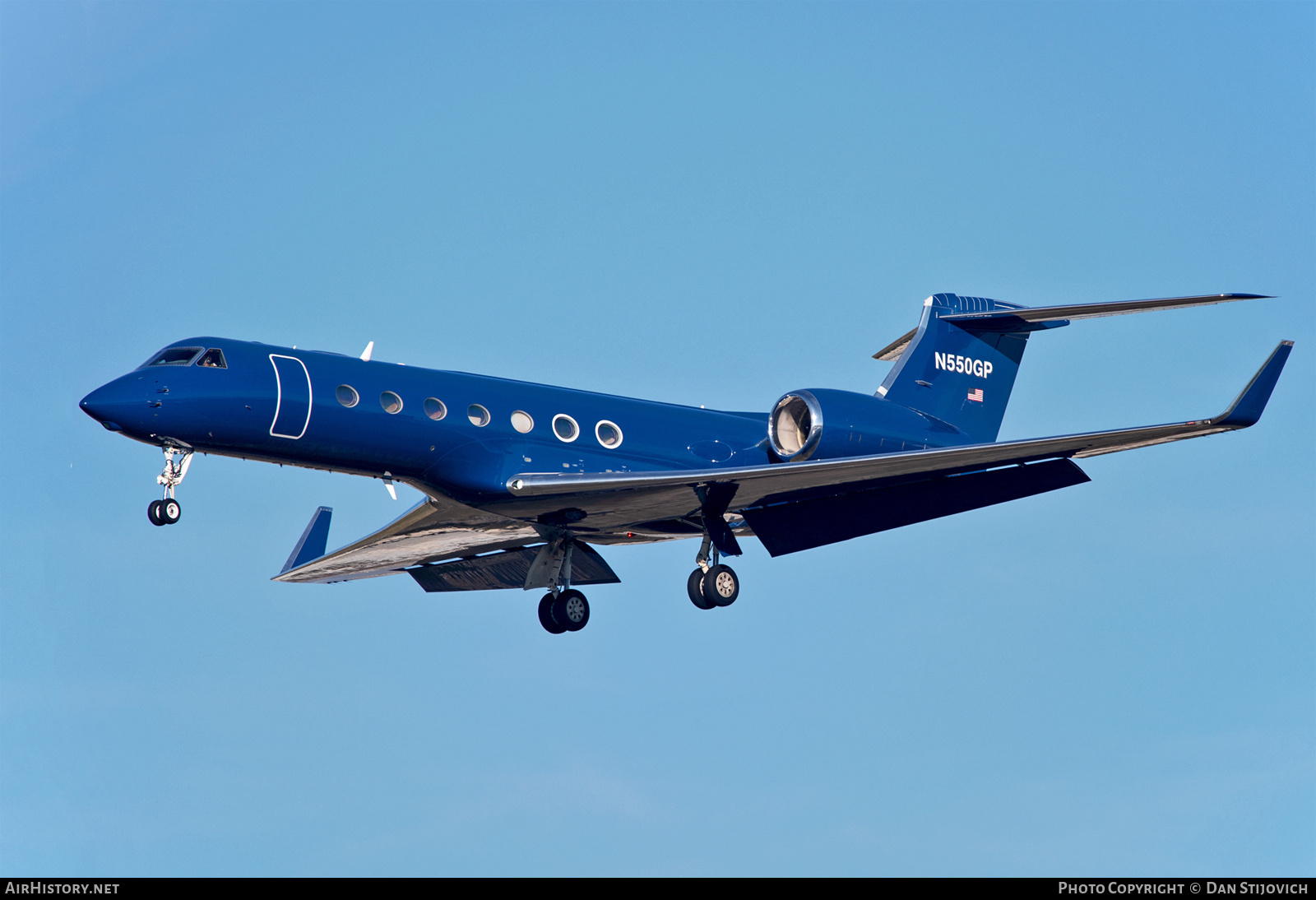 Aircraft Photo of N550GP | Gulfstream Aerospace G-V-SP Gulfstream G550 | AirHistory.net #427834