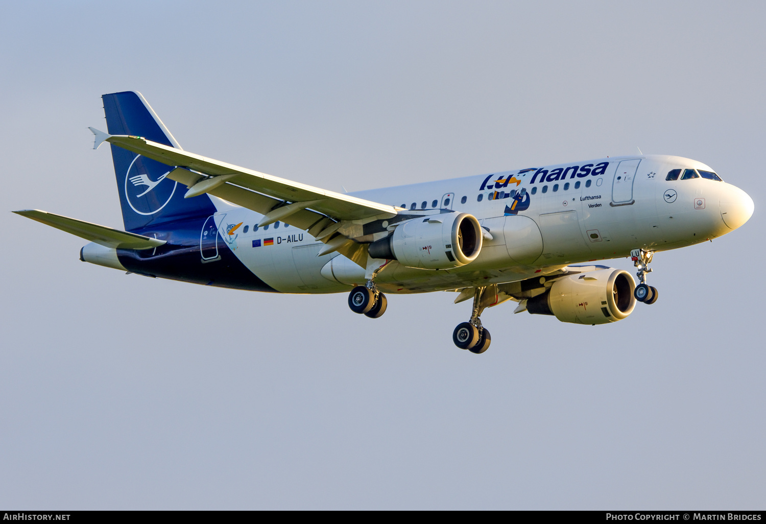 Aircraft Photo of D-AILU | Airbus A319-114 | Lufthansa | AirHistory.net #427858
