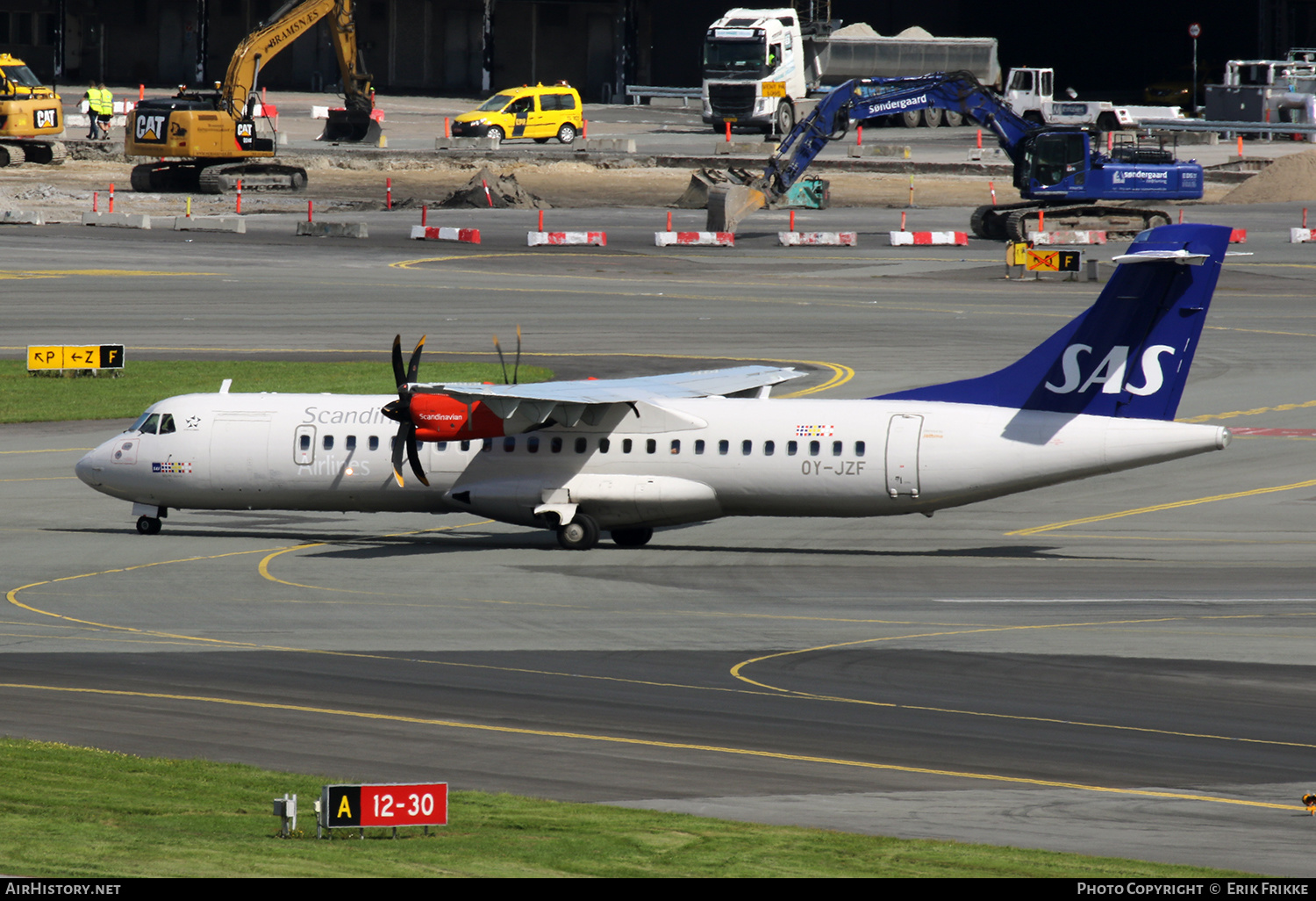 Aircraft Photo of OY-JZF | ATR ATR-72-600 (ATR-72-212A) | Scandinavian Airlines - SAS | AirHistory.net #427865