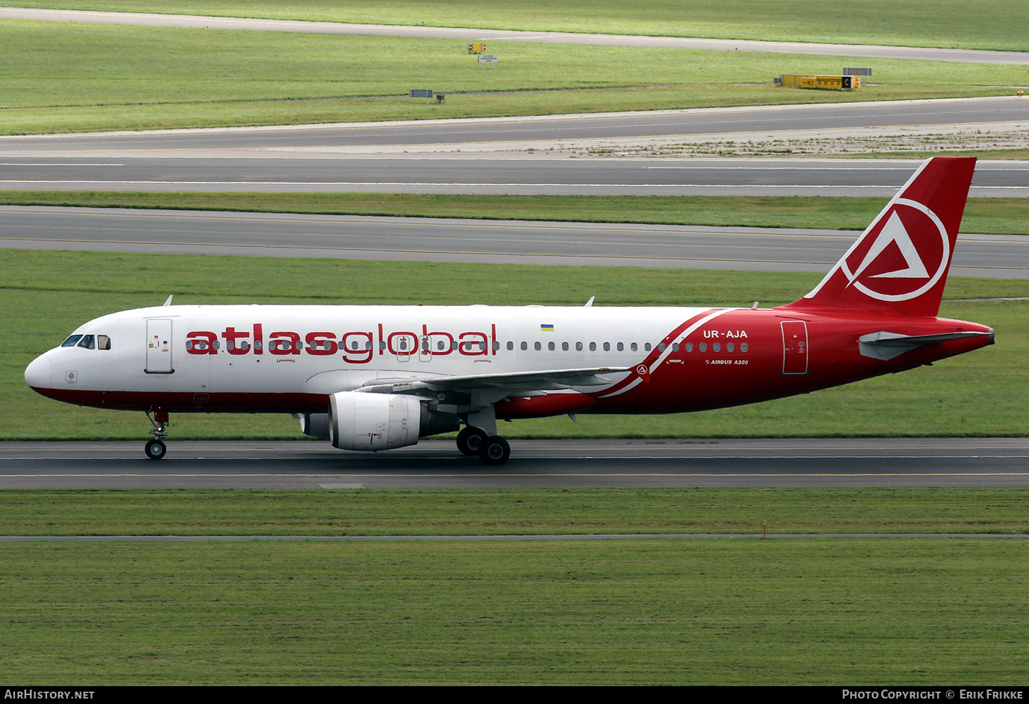 Aircraft Photo of UR-AJA | Airbus A320-214 | AtlasGlobal Airlines | AirHistory.net #427880