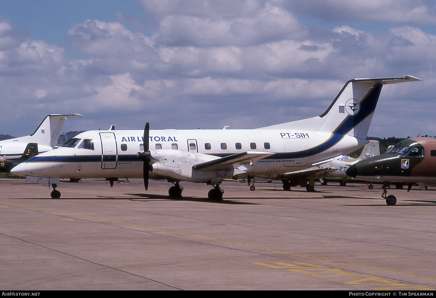 Aircraft Photo of PT-SIH | Embraer EMB-120RT Brasilia | Air Littoral | AirHistory.net #427886