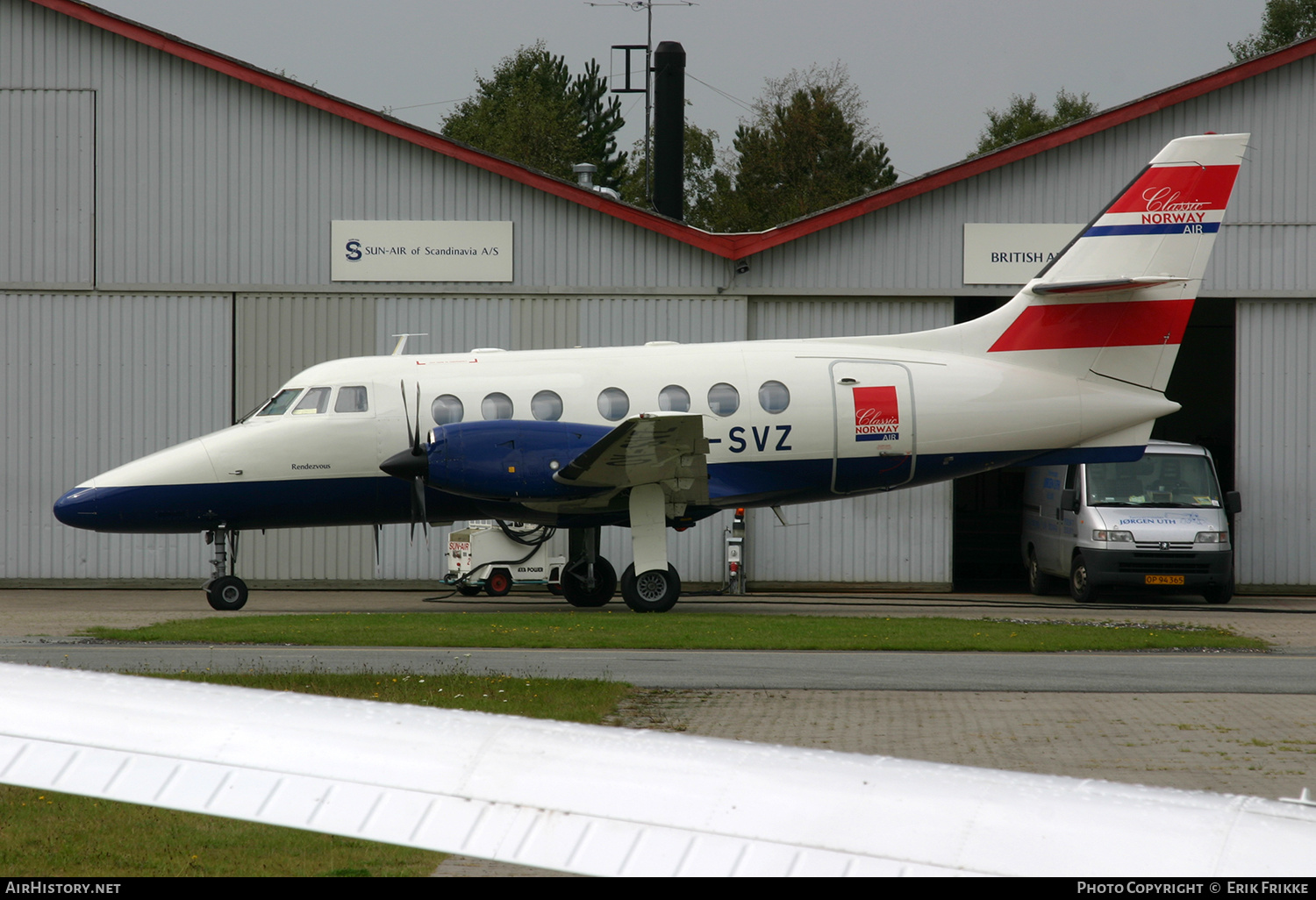 Aircraft Photo of LN-SVZ | British Aerospace BAe-3101 Jetstream 31 | Classic Norway Air | AirHistory.net #427913